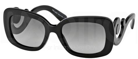 prada damen sonnenbrille pr 27os minimal baroque|Prada Minimal Baroque Black Sunglasses PR 27OS.